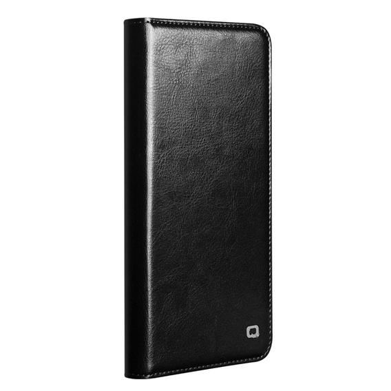 Husă din piele Qialino cu clapă Portofel pentru Samsung Galaxy S26 Ultra, negru