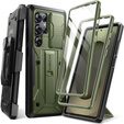 Carcasă robustă pentru Samsung Galaxy S25 Ultra – Tongate MECH Series Clip, negru