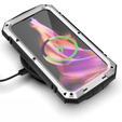 Husă pentru iPhone 15 Plus, R-JUST, armată, de argint / negru