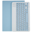 Carcasă + tastatură Samsung Galaxy Tab S7 T870/T875 / S8, Pen Slot, albastru