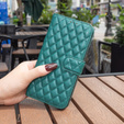 Cu clapetă pentru Samsung Galaxy A56, Wallet, BINFEN COLOR, verde