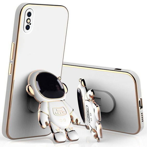 Huse pentru iPhone X / XS, Astronaut, alb