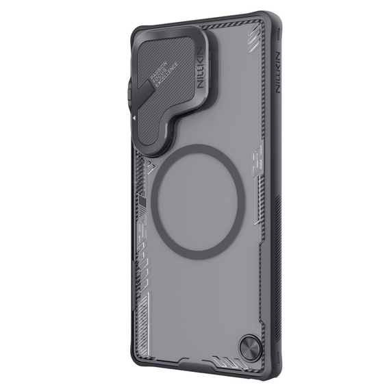 Carcasă pentru Samsung Galaxy S25 Ultra, carcasă blindată Nillkin, Icelade Prop, pentru Magsafe, negru