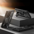 Carcasă robustă pentru Samsung Galaxy S25 Ultra – Tongate MECH Series Clip, negru