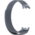 Brățară milaneză cu brățară cu carcasă pentru Xiaomi Smart Band 10 / 9 / 8, gri