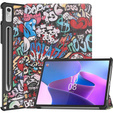 Husă pentru Lenovo Tab P11 Pro Gen 2 TB132FU TB132XU 11.2", cu clapetă, graffiti