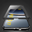 Magnetic Dual Glass caz pentru Xiaomi Poco F7 5G