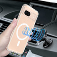 Husă pentru Google Pixel 8A, Fusion Hybrid Case, pentru MagSafe, transparentă