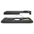 Carcasa Spigen pentru iPhone 16 Pro Max, Tough Armor Mag MagSafe, negru + 9H Tempered Glass