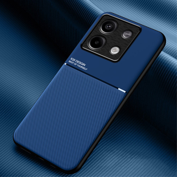 Carcasă pentru Xiaomi Redmi Note 13 5G, cu placă de prindere magnetică, albastru