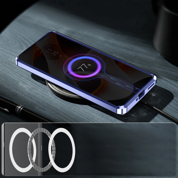 Carcasă de protecție pentru camera foto pentru Motorola Edge 50 Pro 5G, CamShield MagSafe, violet