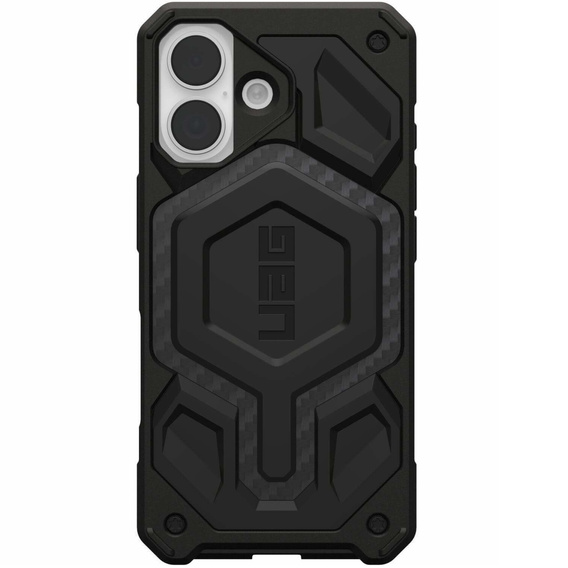 Urban Armor Gear Huse pentru iPhone 15 Plus, Monarch Pro Kevlar MagSafe, negru