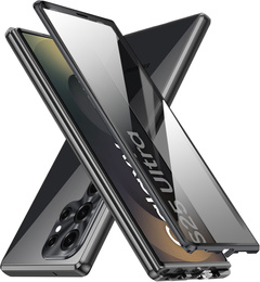 Husă pentru Samsung Galaxy S25 Ultra, Privacy Dual Glass, negru