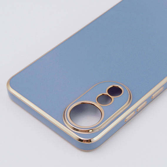 Husă pentru Oppo A78 4G, Glamour CamShield, albastru