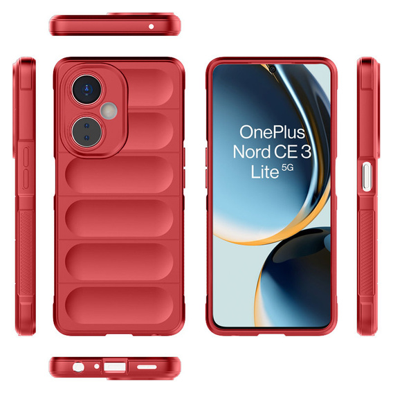 Huse pentru OnePlus Nord CE 3 Lite 5G, Gaming Shockproof, roșu