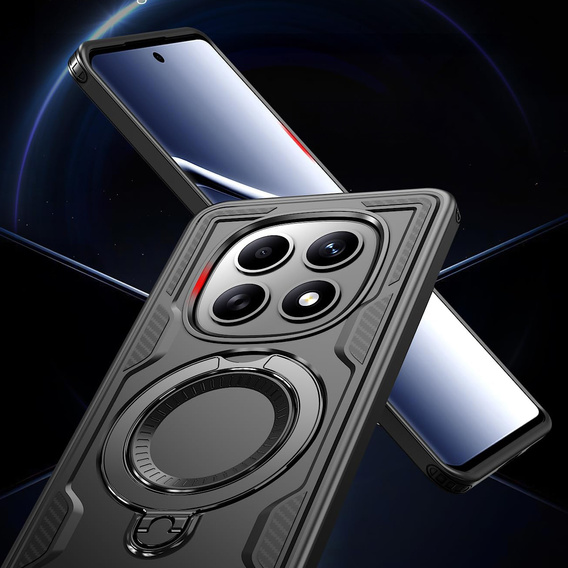 Husă magnetică cu suport pentru Xiaomi Redmi Note 15 5G / Poco M8 5G