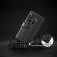 Husa cu clapetă pentru OnePlus 12 5G, Split Leather, negru