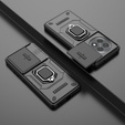 Husă pentru OnePlus 13R, KickStand Camera Lens, negru