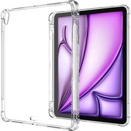 Husă pentru Apple iPad Air 11" 6 gen. 2024 (A2902, silicon, transparentă