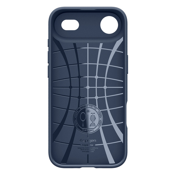 Carcasă Spigen Liquid Air pentru iPhone Air, albastru marin