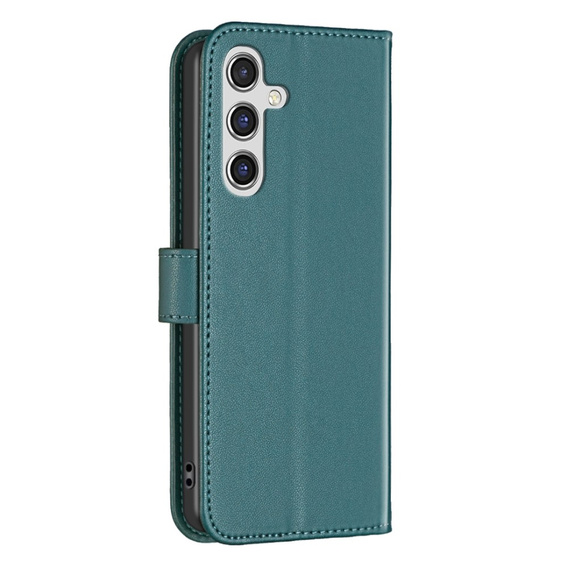 Husa cu clapetă pentru Samsung Galaxy A35 5G, BINFEN Wallet, verde