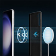 Huse pentru Samsung Galaxy S23, Silicone MagSafe, negru