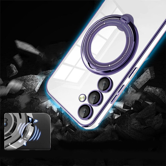 Carcasă magnetică pentru Samsung Galaxy A54 5G, pentru MagSafe, violet