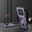 Carcasă pentru Xiaomi Redmi Note 14 Pro 5G /  Poco X7 5G, Military MagSafe, violet + 9H Glass