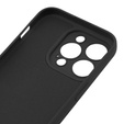 Husa pentru iPhone 15 Pro, Silicone Lite, negru