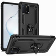 Husă blindată pentru Samsung Galaxy Note 10 Lite, Nox Case Ring, negru