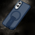 Husă pentru Samsung Galaxy S25 Edge, Kickstand Matt Case, pentru MagSafe, albastru