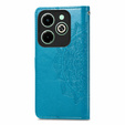 Cu clapetă pentru Infinix Hot 40i, Mandala, albastru