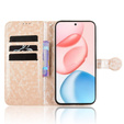 Husa cu clapetă pentru Honor 400 5G, Wallet Rhombus, roz