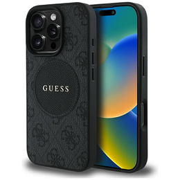 Husă Guess 4G Circle cu logo clasic, pentru MagSafe pentru iPhone 16 Pro