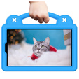 Husă pentru copii pentru Samsung Galaxy Tab A7 Lite 8.7 T220/T225, Cute Patterns, cu suport, albastru