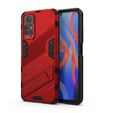 Husa pentru Xiaomi Redmi Note 11/11S, Military kickstand, albastru
