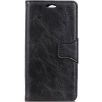 Cu clapetă pentru Huawei P30 Pro, Split Leather Wallet, negru