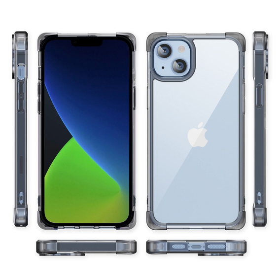 Husă pentru iPhone 13, ERBORD CornerShield, negru