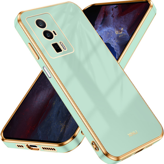 Husă pentru Poco F5 Pro 5G, Glamour CamShield, verde