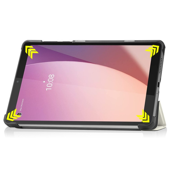 Husă pentru Lenovo Tab M8 Gen 4 TB-300FU, Smartcase, sleeping cat