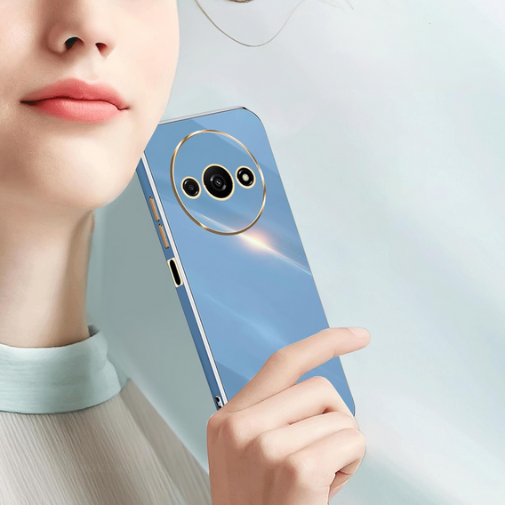 Husă pentru Xiaomi Redmi A3, Glamour CamShield, albastru