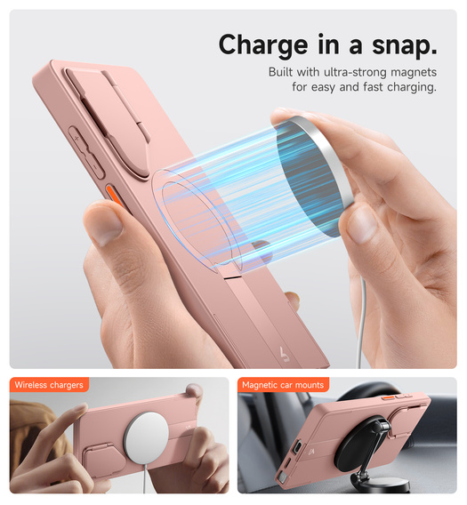 Husă pentru Samsung Galaxy S25 Ultra, Suritch Shockproof, pentru MagSafe, albastru