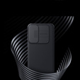 Husă NILLKIN pentru Samsung Galaxy A55 5G, husă CamShield din silicon pentru MagSafe, negru