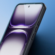 Husa DuxDucis pentru Oppo Reno 12 Pro, Aimo case, transparent / negru