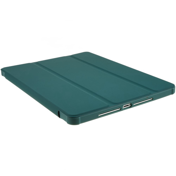 Husă pentru iPad 10.2 2021 / 2020 / 2019, Smartcase Hybrid, cu spațiu pentru stylus, verde închis
