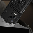 Husă blindată pentru Infinix Note 12 2023, CamShield Slide, negru