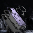 Carcasă pentru Samsung Galaxy A36, Military MagSafe, violet
