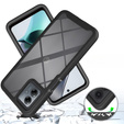 Carcasă pentru Motorola Moto G54 5G, Shockproof, cu folie, negru