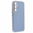 Husă pentru Samsung Galaxy S24, Glamour CamShield, albastru