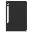 Husă pentru Samsung Galaxy Tab S10 Lite / S10 FE / S9 FE, Smartcase cu spațiu pentru stylus, negru